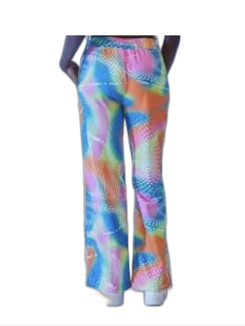 Fubu 05 X Forever21 Track Pants Y2k Pride Collection Tie-Dye Print M - Picture 3 of 4